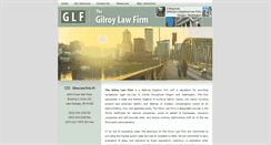 Desktop Screenshot of gilroylawfirm.com